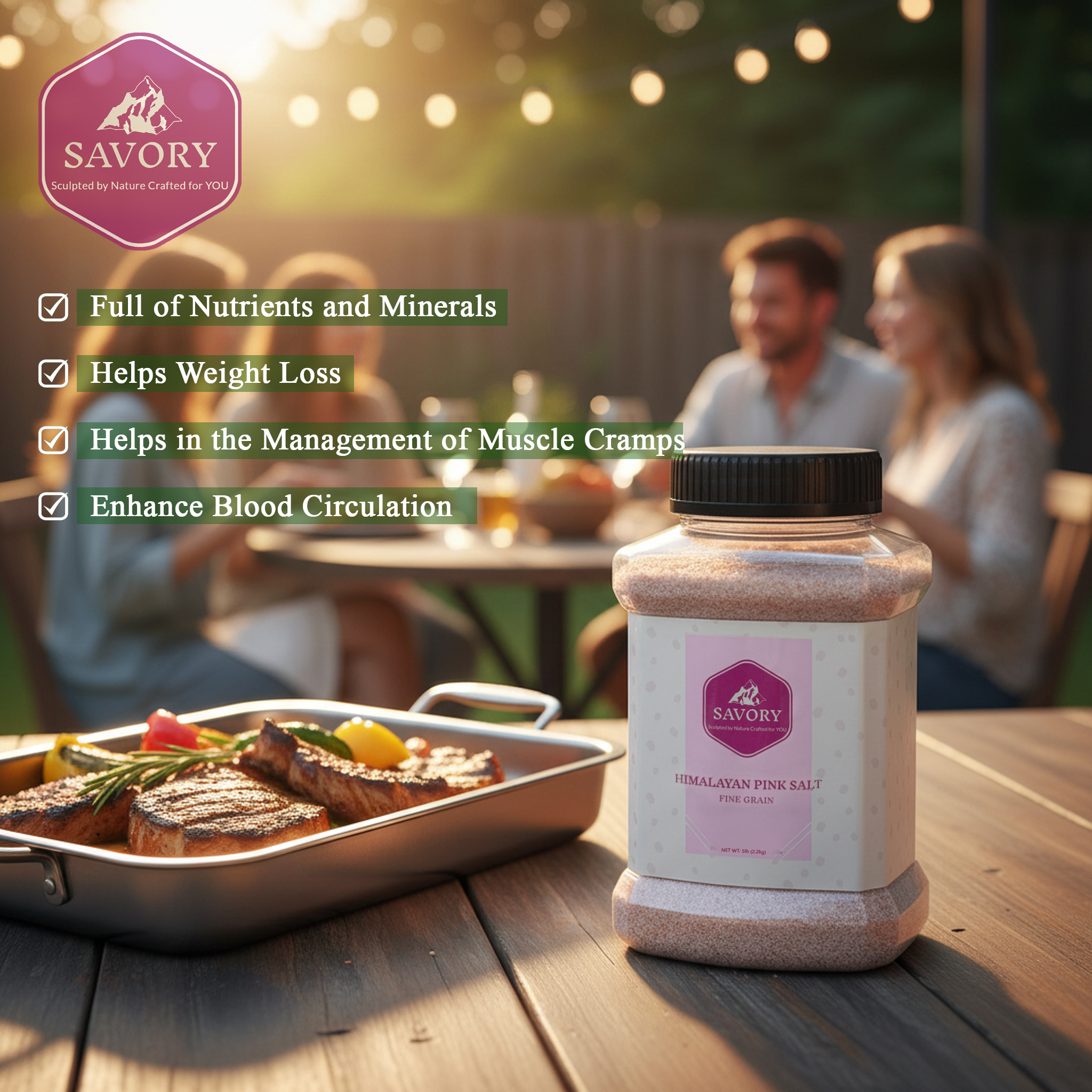 Pink Salt (5 lb Jar) - Image 2