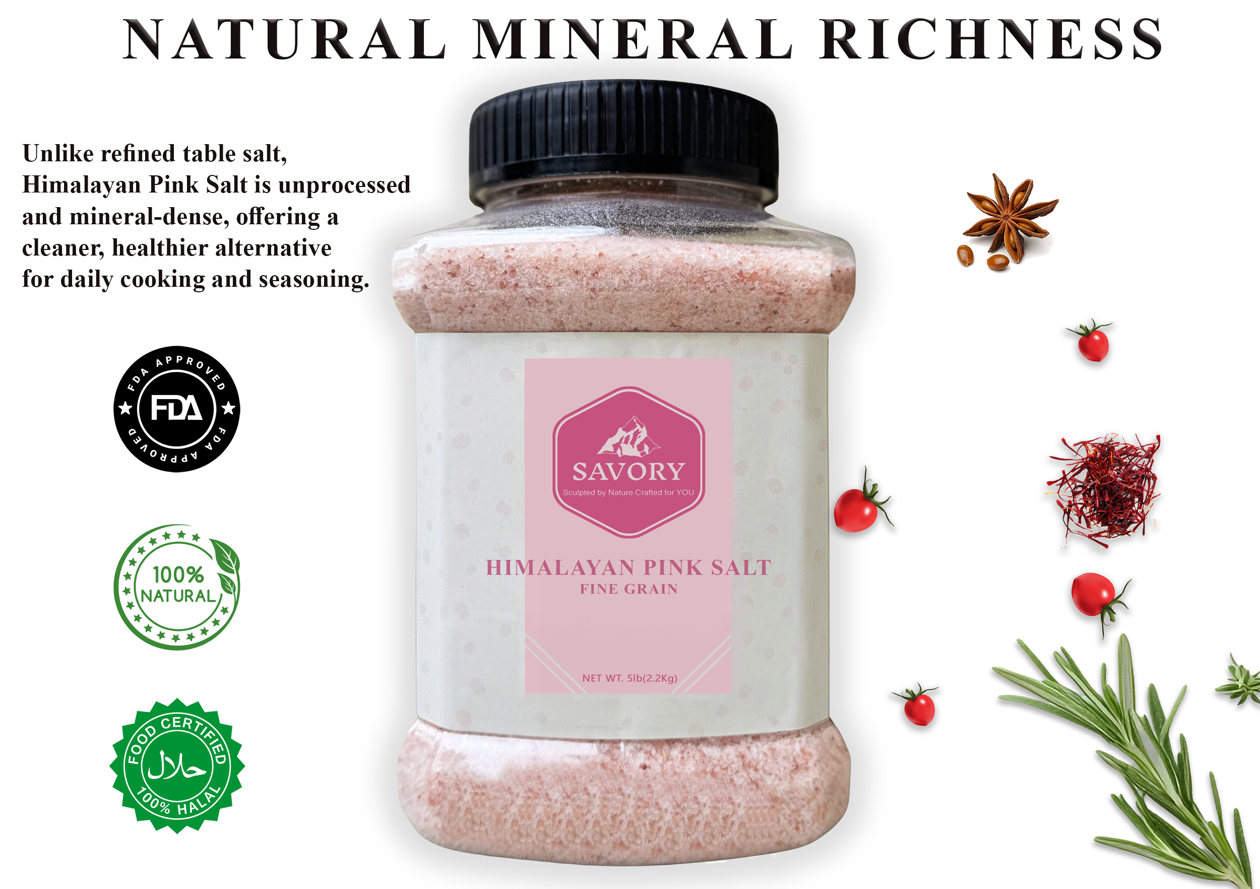 Pink Salt (5 lb Jar) - Image 5